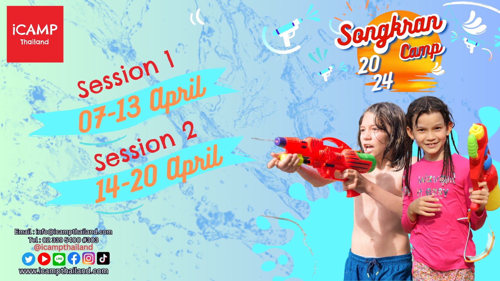 Songkran Camp for kids