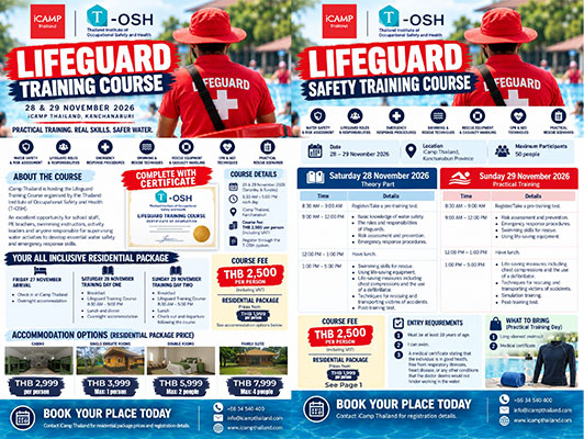 Lifeguard Training Course iCamp Thailand